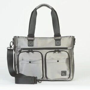 IHKWIP The Cargo Catchall Tote With RFID Wallet in Grey